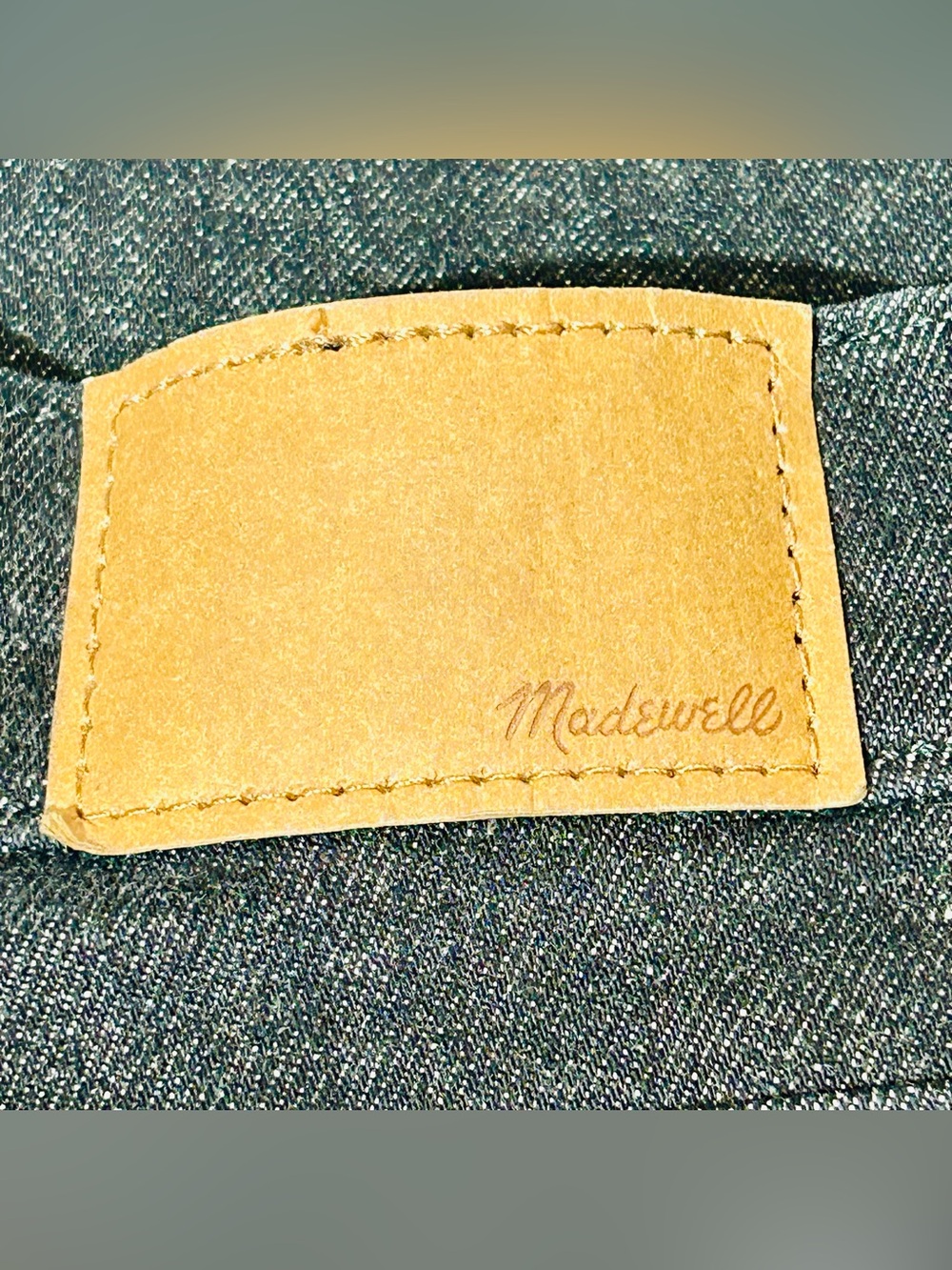 Madewell jeans The Mom jeans High rise black stretchy women size 25 - Picture 10 of 10